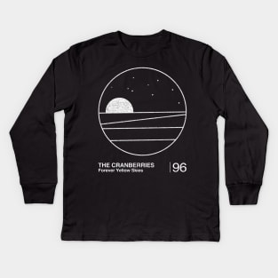 The Cranberries / Minimalist Graphic Design Fan Art Kids Long Sleeve T-Shirt